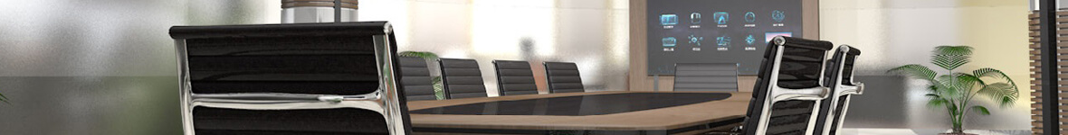 conference room table chairs large screen