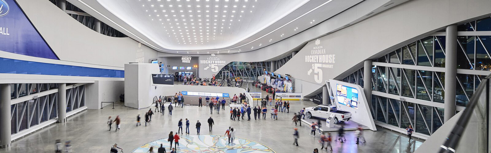 modern shopping mall