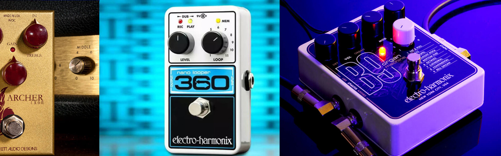 Electro-Harmonix foot pedals