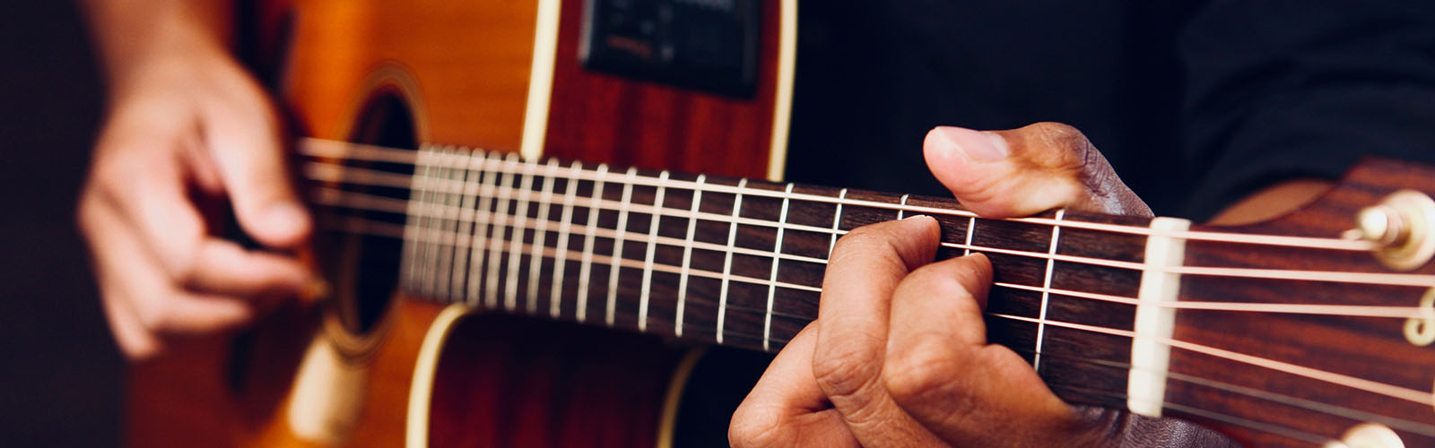 Acoustic guitar player